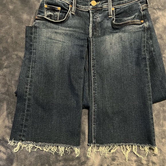 MOTHER THE TRIPPER ANKLE FRAY in change is in the air - Picture 8 of 14